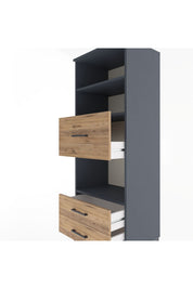 Hyperion Dolap 3 Raflı 3 Çekmeceli 60x44x163 - S53M050V6B