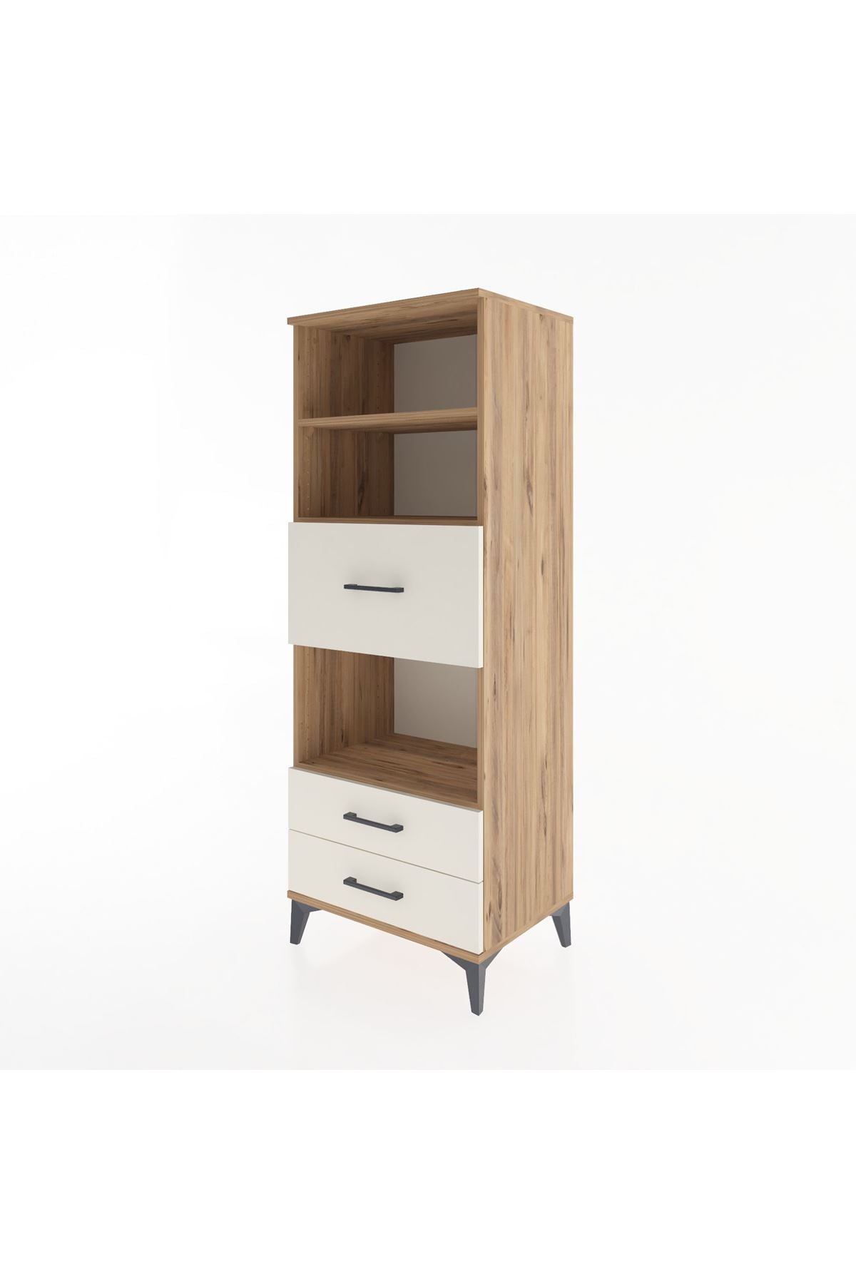 Hyperion Dolap 3 Raflı 3 Çekmeceli 60x44x163 - S53M050V7B