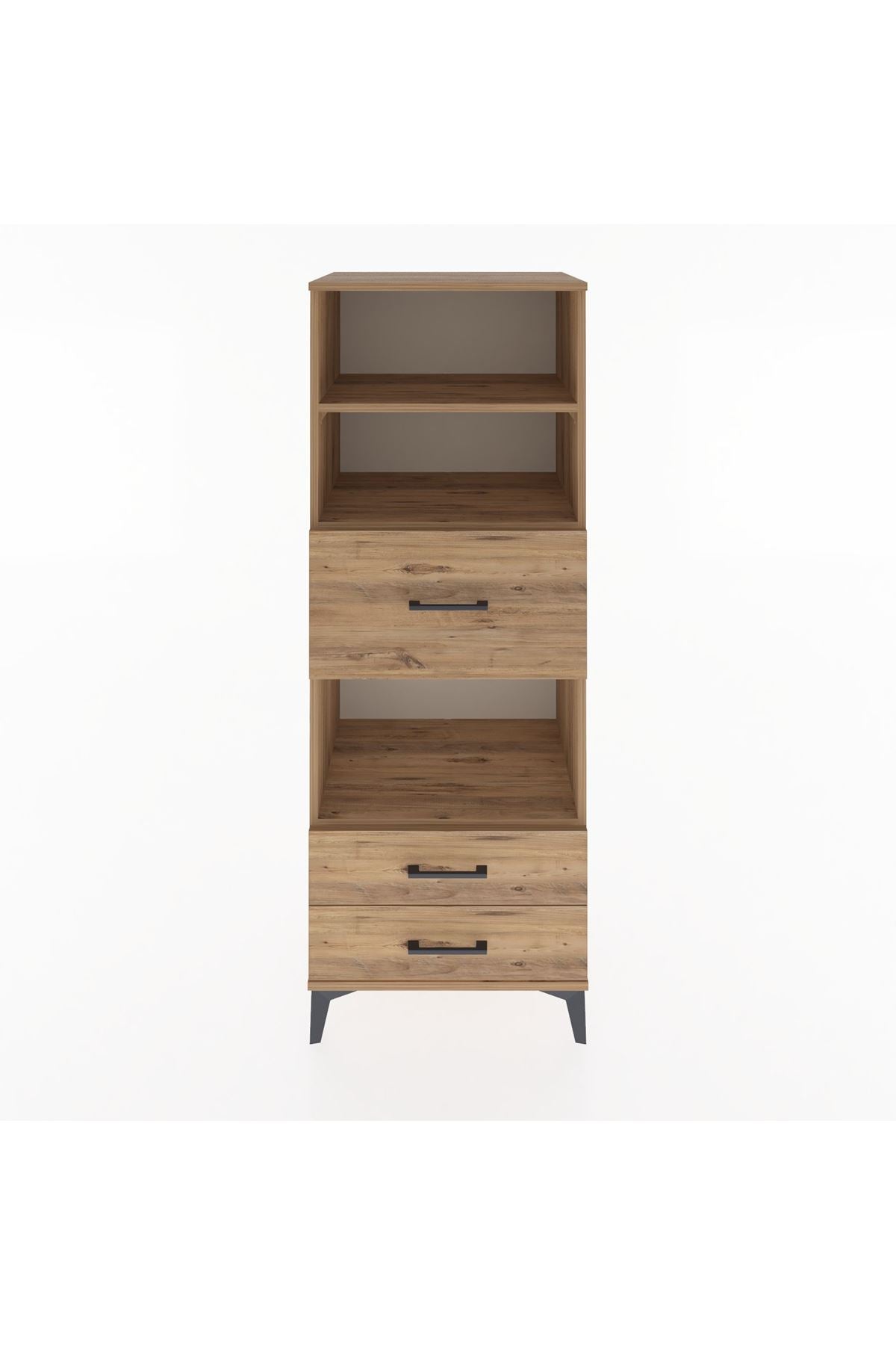 Hyperion Dolap 3 Raflı 3 Çekmeceli 60x44x163 - S53M050V9B
