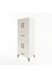 Hyperion Dolap 4 Raflı 2 Çekmeceli 4 Kapaklı 60x44x163 - S53M051V1B