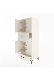Hyperion Dolap 4 Raflı 2 Çekmeceli 4 Kapaklı 60x44x163 - S53M051V1B