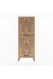 Hyperion Dolap 4 Raflı 2 Çekmeceli 4 Kapaklı 60x44x163 - S53M051V3B