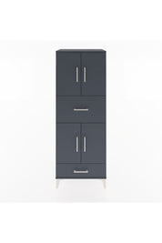 Hyperion Dolap 4 Raflı 2 Çekmeceli 4 Kapaklı 60x44x163 - S53M051V5B