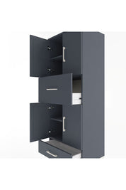 Hyperion Dolap 4 Raflı 2 Çekmeceli 4 Kapaklı 60x44x163 - S53M051V5B