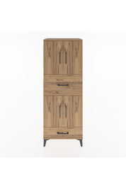 Hyperion Dolap 4 Raflı 2 Çekmeceli 4 Kapaklı 60x44x163 - S53M051V9B
