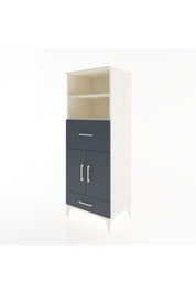 Hyperion Dolap 4 Raflı 2 Çekmeceli 2 Kapaklı 60x44x163 - S53M052V2B