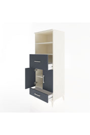Hyperion Dolap 4 Raflı 2 Çekmeceli 2 Kapaklı 60x44x163 - S53M052V2B