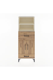 Hyperion Dolap 4 Raflı 2 Çekmeceli 2 Kapaklı 60x44x163 - S53M052V3B