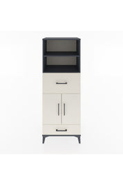 Hyperion Dolap 4 Raflı 2 Çekmeceli 2 Kapaklı 60x44x163 - S53M052V4B