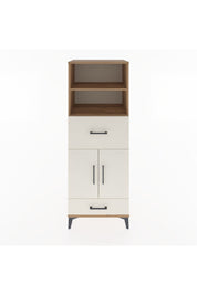 Hyperion Dolap 4 Raflı 2 Çekmeceli 2 Kapaklı 60x44x163 - S53M052V7B