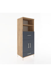 Hyperion Dolap 4 Raflı 2 Çekmeceli 2 Kapaklı 60x44x163 - S53M052V8B