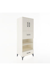 Hyperion Dolap 4 Raflı 2 Çekmeceli 2 Kapaklı 60x44x163 - S53M053V1B