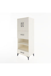 Hyperion Dolap 4 Raflı 2 Çekmeceli 2 Kapaklı 60x44x163 - S53M053V1B