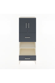Hyperion Dolap 4 Raflı 2 Çekmeceli 2 Kapaklı 60x44x163 - S53M053V2B