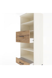Hyperion Dolap 4 Raflı 2 Çekmeceli 60x44x163 - S53M054V3B