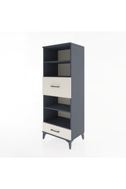 Hyperion Dolap 4 Raflı 2 Çekmeceli 60x44x163 - S53M054V4B