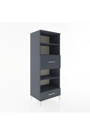 Hyperion Dolap 4 Raflı 2 Çekmeceli 60x44x163 - S53M054V5B