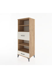 Hyperion Dolap 4 Raflı 2 Çekmeceli 60x44x163 - S53M054V7B