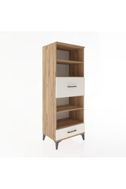Hyperion Dolap 4 Raflı 2 Çekmeceli 60x44x163 - S53M054V7B