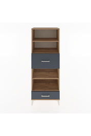 Hyperion Dolap 4 Raflı 2 Çekmeceli 60x44x163 - S53M054V8B