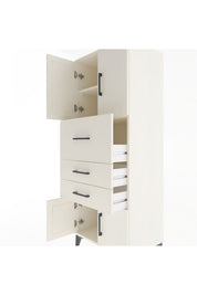 Hyperion Dolap 2 Raflı 3 Çekmeceli 4 Kapaklı 60x44x163 - S53M055V1B