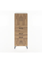 Hyperion Dolap 2 Raflı 3 Çekmeceli 4 Kapaklı 60x44x163 - S53M055V3B