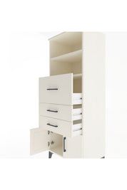 Hyperion Dolap 2 Raflı 3 Çekmeceli 2 Kapaklı 60x44x163 - S53M056V1B