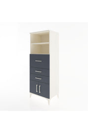 Hyperion Dolap 2 Raflı 3 Çekmeceli 2 Kapaklı 60x44x163 - S53M056V2B
