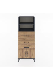 Hyperion Dolap 2 Raflı 3 Çekmeceli 2 Kapaklı 60x44x163 - S53M056V6B