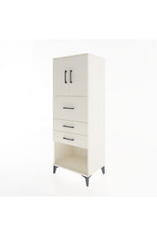 Hyperion Dolap 2 Raflı 3 Çekmeceli 2 Kapaklı 60x44x163 - S53M057V1B