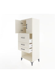 Hyperion Dolap 2 Raflı 3 Çekmeceli 2 Kapaklı 60x44x163 - S53M057V1B