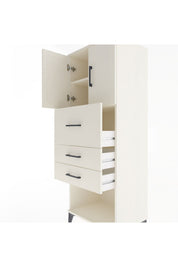 Hyperion Dolap 2 Raflı 3 Çekmeceli 2 Kapaklı 60x44x163 - S53M057V1B
