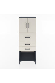 Hyperion Dolap 2 Raflı 3 Çekmeceli 2 Kapaklı 60x44x163 - S53M057V4B