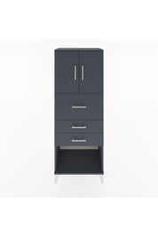 Hyperion Dolap 2 Raflı 3 Çekmeceli 2 Kapaklı 60x44x163 - S53M057V5B