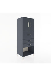 Hyperion Dolap 2 Raflı 3 Çekmeceli 2 Kapaklı 60x44x163 - S53M057V5B
