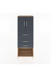 Hyperion Dolap 2 Raflı 3 Çekmeceli 2 Kapaklı 60x44x163 - S53M057V8B