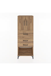 Hyperion Dolap 2 Raflı 3 Çekmeceli 2 Kapaklı 60x44x163 - S53M057V9B