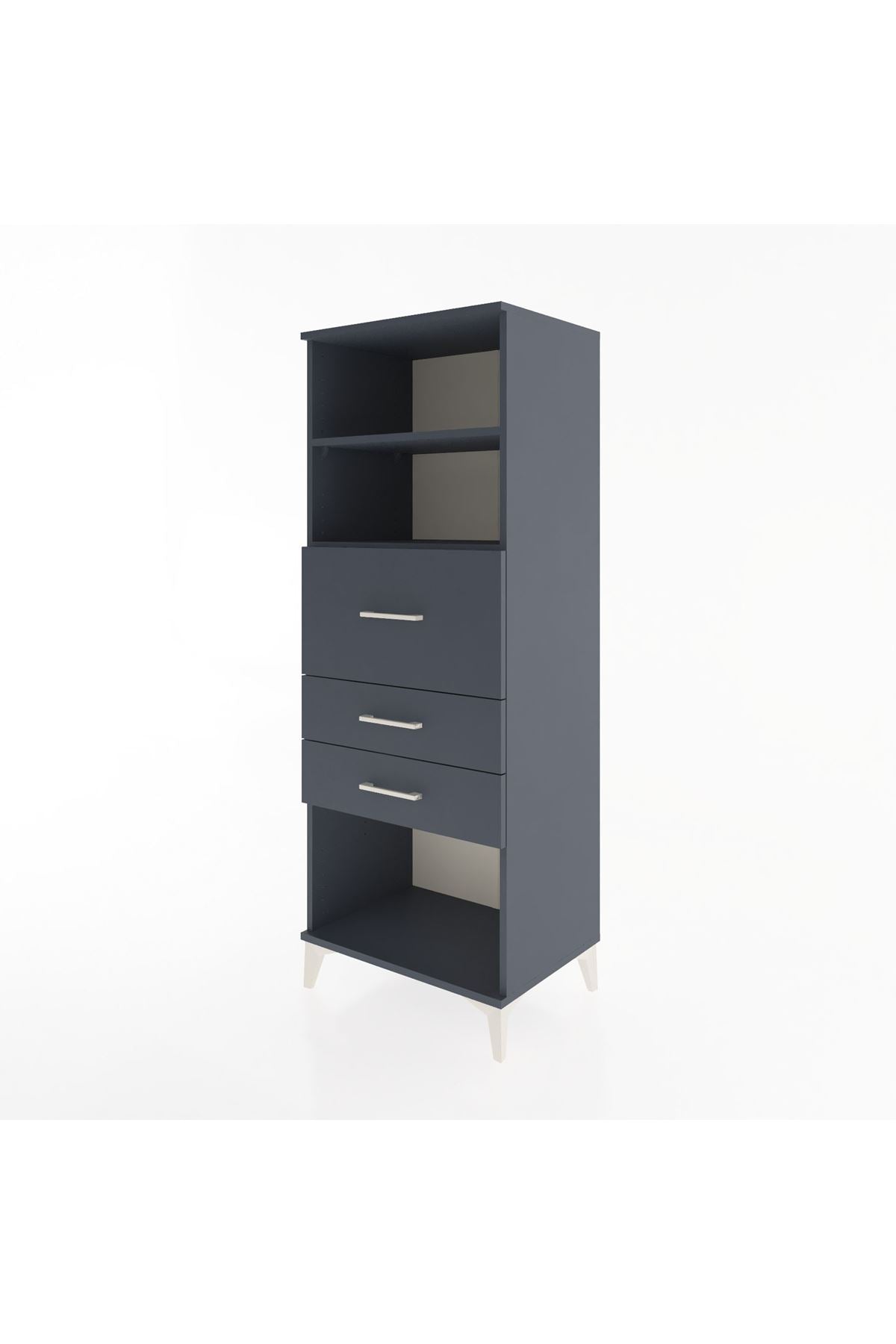 Hyperion Dolap 2 Raflı 3 Çekmeceli 60x44x163 - S53M058V5B