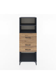 Hyperion Dolap 2 Raflı 3 Çekmeceli 60x44x163 - S53M058V6B