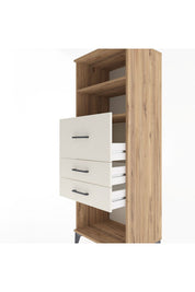Hyperion Dolap 2 Raflı 3 Çekmeceli 60x44x163 - S53M058V7B