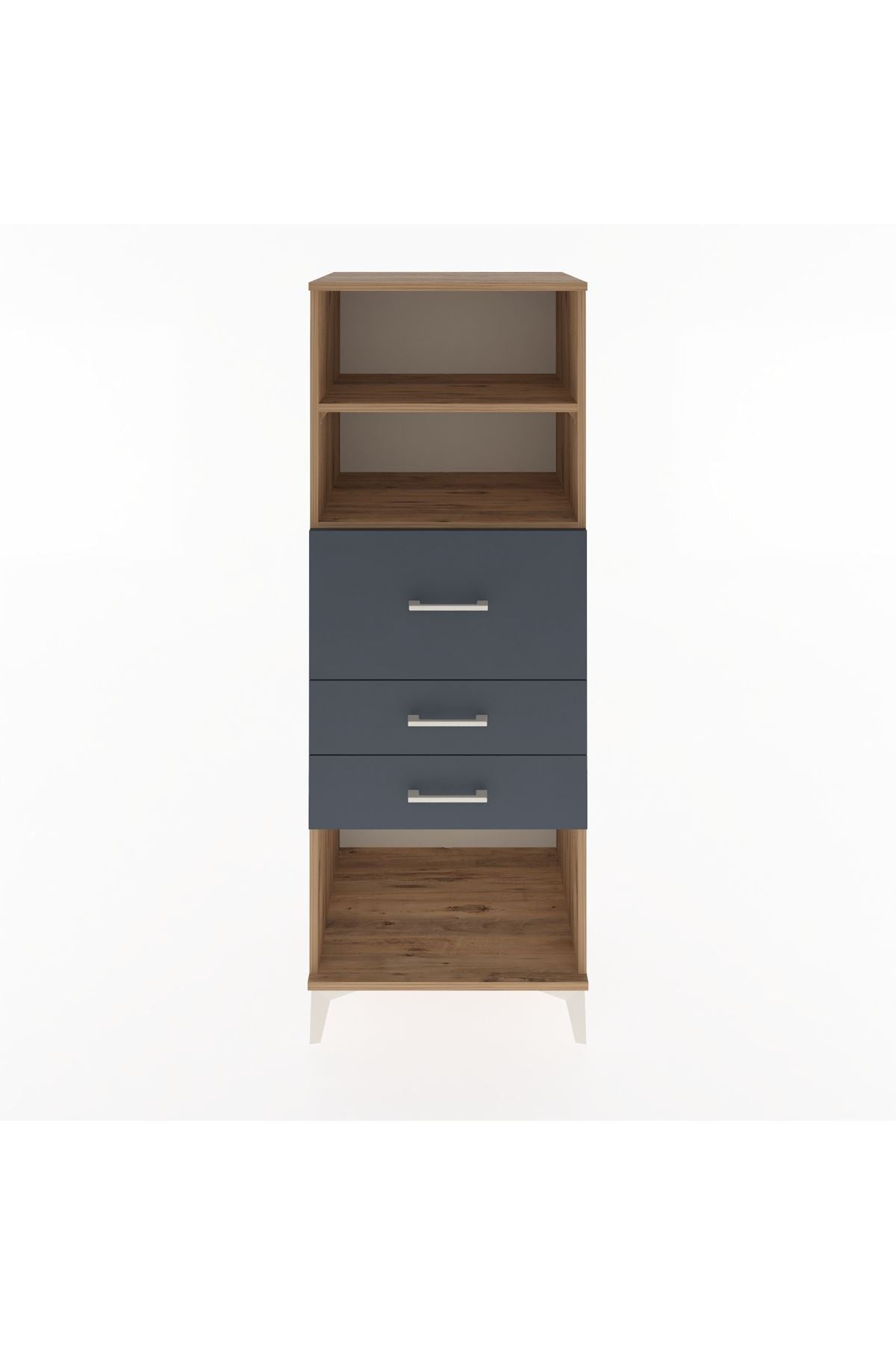 Hyperion Dolap 2 Raflı 3 Çekmeceli 60x44x163 - S53M058V8B