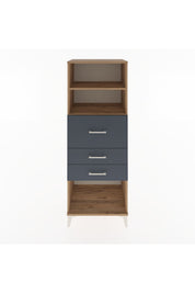Hyperion Dolap 2 Raflı 3 Çekmeceli 60x44x163 - S53M058V8B