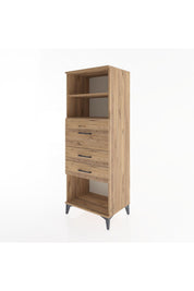 Hyperion Dolap 2 Raflı 3 Çekmeceli 60x44x163 - S53M058V9B