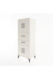 Hyperion Dolap 3 Raflı 2 Çekmeceli 4 Kapaklı 60x44x163 - S53M059V1B