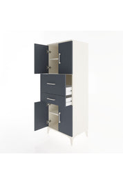 Hyperion Dolap 3 Raflı 2 Çekmeceli 4 Kapaklı 60x44x163 - S53M059V2B