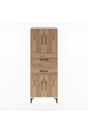 Hyperion Dolap 3 Raflı 2 Çekmeceli 4 Kapaklı 60x44x163 - S53M059V3B