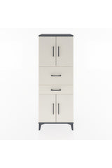 Hyperion Dolap 3 Raflı 2 Çekmeceli 4 Kapaklı 60x44x163