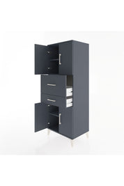 Hyperion Dolap 3 Raflı 2 Çekmeceli 4 Kapaklı 60x44x163 - S53M059V5B