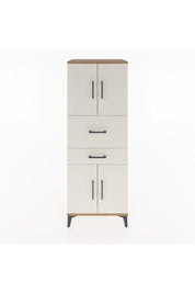 Hyperion Dolap 3 Raflı 2 Çekmeceli 4 Kapaklı 60x44x163 - S53M059V7B