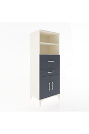 Hyperion Dolap 3 Raflı 2 Çekmeceli 2 Kapaklı 60x44x163 - S53M060V2B